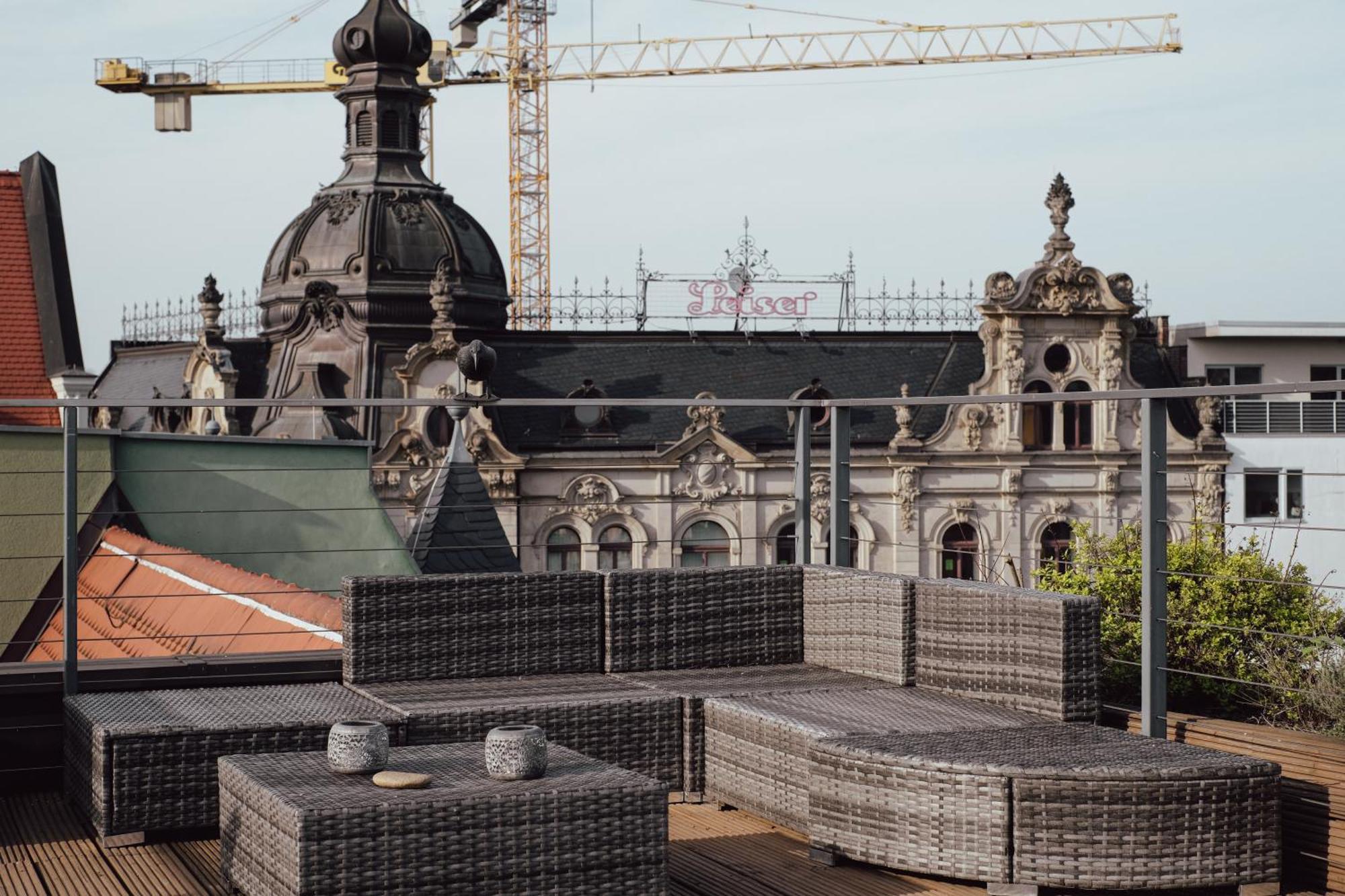 Traumhaftes Apartment Am Dom Mit Grosser Dachterrasse Zwickau Exterior foto